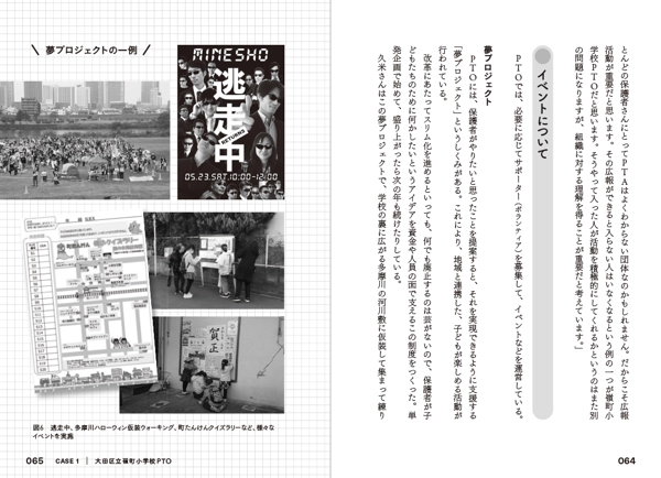 嶺町小学校 PTO　夢プロジェクトの一例