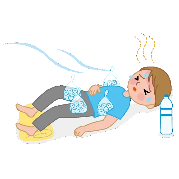 お子さまがケガ