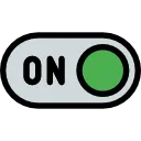 招待中をONにする