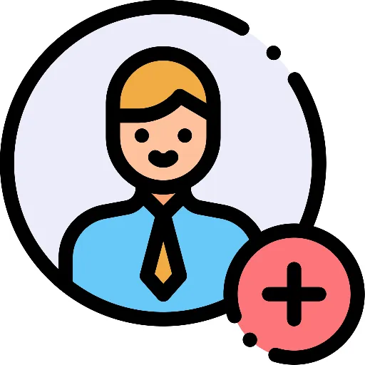 保護者の方が登録