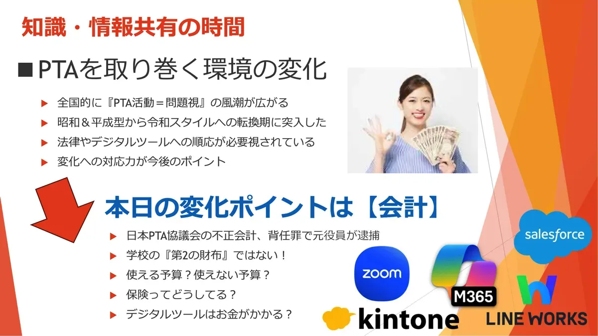 地区PTA座談会 P5 環境変化